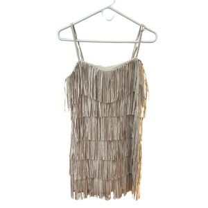 Fringe Mini Dress